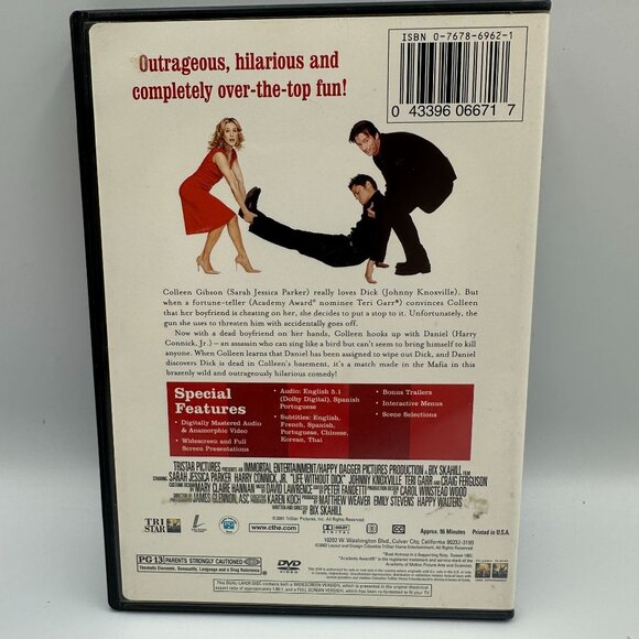 Life Without Dick DVD 2002 Sarah Jessica Parker Harry Connick Jr Comedy PG13 - Picture 2 of 3